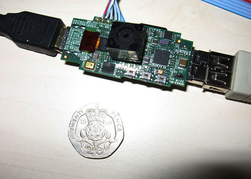Computer size only with USB memory card
