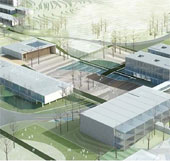 Construction of Vietnam - Korea Science and Technology Institute in 2014