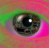 Contact lenses help people see in the dark?