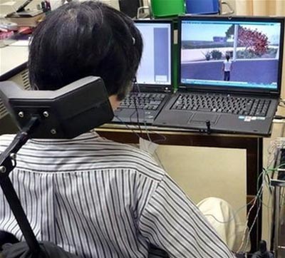 Controlled by thought in the virtual world
