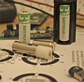 Controlling electronics with Batthead battery