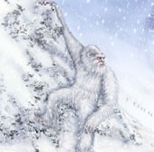 Controversy about the snowman's fur