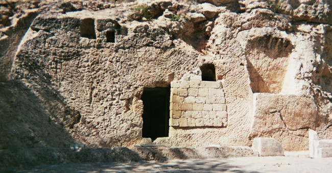 Controversy about where to bury Jesus