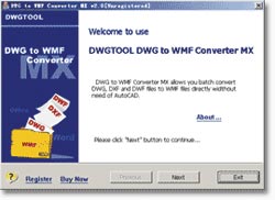 Convert AutoCAD files to images