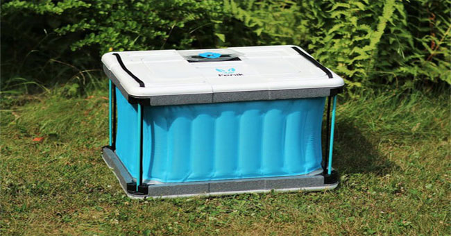 Cooling cabinets do not need electricity, do not need ice, can be folded neatly and still keep cold effectively