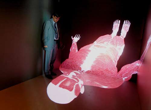 Create a '4D' image of the human body