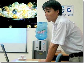 Create pearl nacre by cell culture