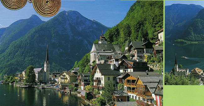 Cultural landscape Hallstatt-Dachstein in Salzkammergut region