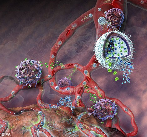 Cure cancer with ... smart bomb