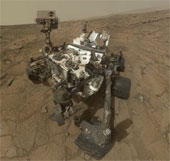 Curiosity robot has moved to the foot of Sharp mountain