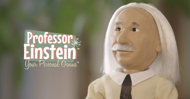 Cute Professor Einstein - AI with Einstein's face
