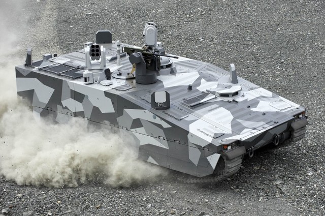 CV90 armored vehicles use technology of F1 racing cars