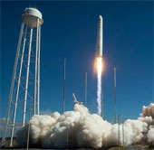 Cygnus private transport vessel leaves the International Space Station