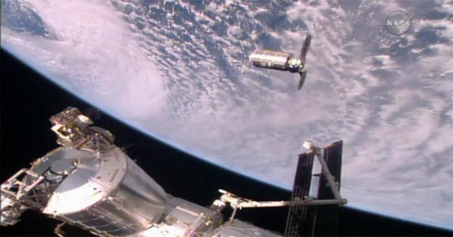 Cygnus transports deliver supplies to ISS