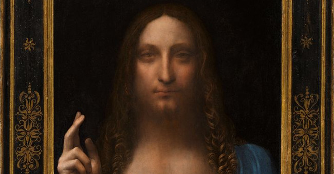 Da Vinci's 60 USD painting is auctioned at 100 million USD