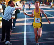 Dangerous by drinking too much water when running