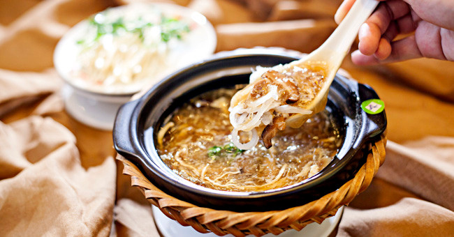 Death hiding behind the most expensive soup bowl on the planet