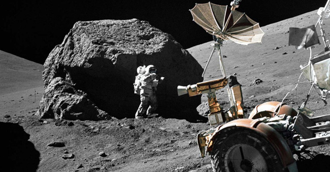 December 7, 1972 - Apollo 17 becomes the last mission to bring people to the Moon