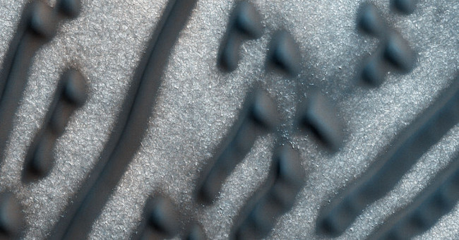 Decipher the mystery of the Morse code message on Mars
