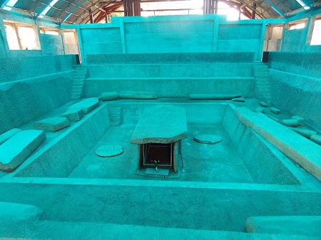 Decode huge ancient tombs of 2000 year old stone