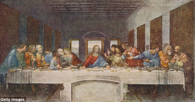 Decode the message hidden behind Leonardo da Vinci's Last Dinner