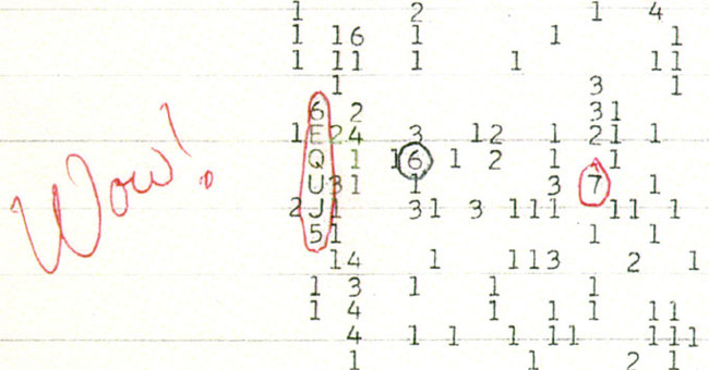 Decoding alien signals 40 years ago