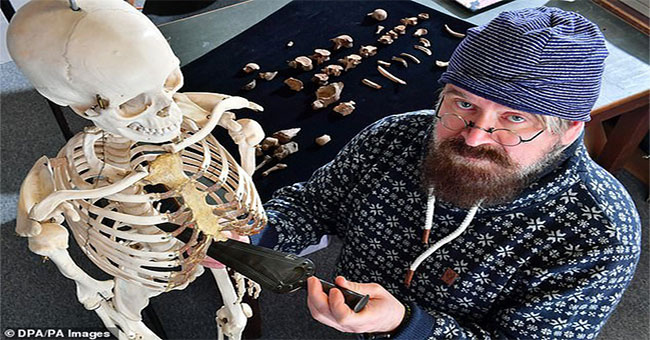 Decoding the case of shocking network after 4,000 years