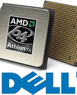 Dell claims to use AMD chips