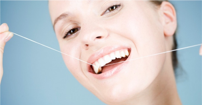 Dental floss completely useless with oral?