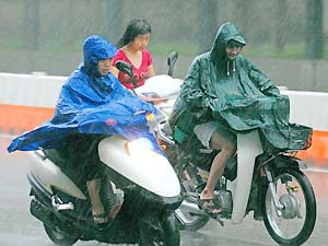 Depression weakened, the North received strong cold and heavy rain