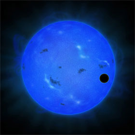 Detect a significant amount of water in a strange planet