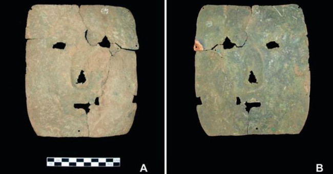 Detect a tremor from an ancient 3000-year-old mask in Argentina