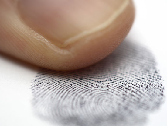 Detect drug use through fingerprints