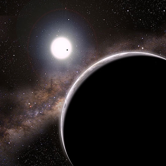 Detect invisible planet