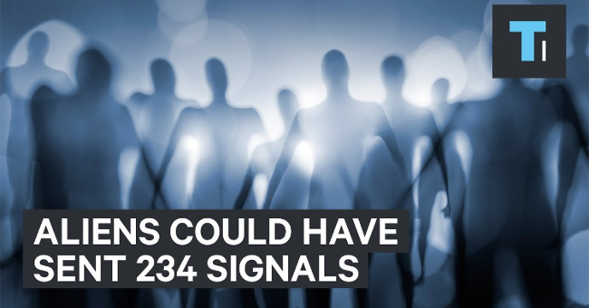 Detect suspicious signals of aliens from more than 230 stars