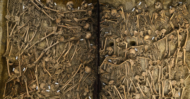 Detect tremors from the 17th-century warrior grave in Germany