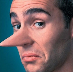 Detect when people lie most