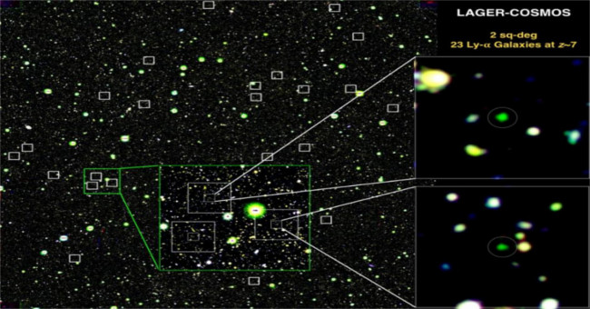 Detected 23 galaxies formed after 800 million years of Big Bang explosion