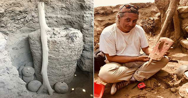 Detecting a 1,000-year-old mummy in a carefully wrapped