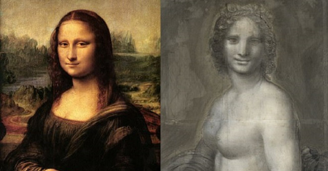Detecting a drawing of a Mona Lisa naked?
