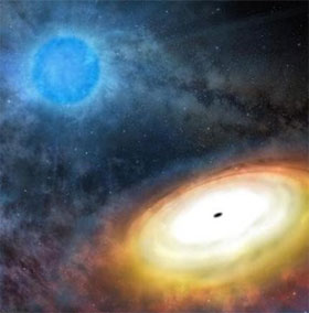 Detecting a small, black hole,