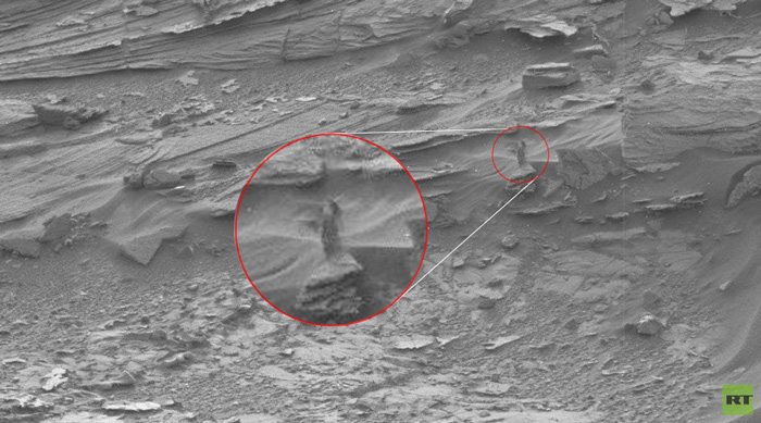 Detecting aliens on Mars?