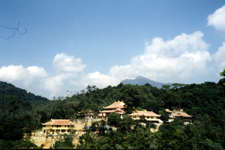 Detecting ancient tombs at Yen Tu relic area