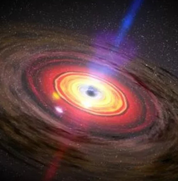 Detecting black holes 'monsters' 350 million times more massive than the Sun.