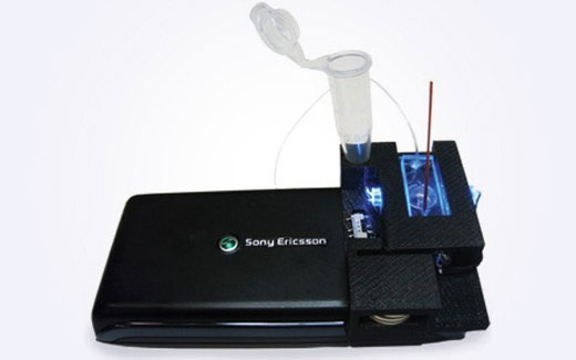 Detecting E.Coli using a mobile phone
