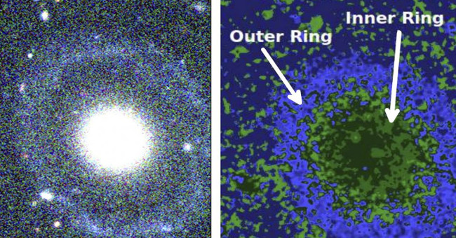 Detecting exotic galaxies, about 359 million light-years from Earth