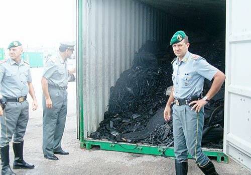 Detecting hazardous waste from Italy to Vietnam