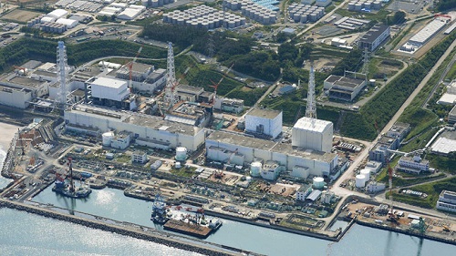 Detecting leaked radioactive water in Fukushima