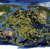 Detecting many mountain ranges under the sea