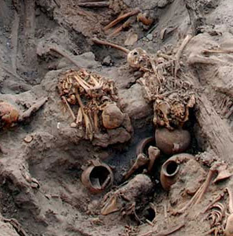 Detecting mummies of babies in Peru
